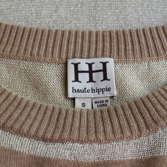 Haute Hippie Stripe Sweater Dress - Picture 14 of 16